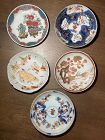 Chinese Porcelain Saucers Dishes Set of Five, Qianlong Period