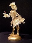 Murano Glass Figurine of the Rosen Cavalier attr to Archimede Seguso