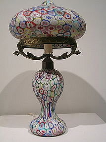 Superb Murrine Lamp by Fratelli Toso