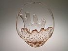 Vintage Murano Glass Sculptural basket form.