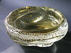 Modern Murano Glass Bowl attr.  Flavio Poli for Seguso