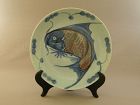 Chinese Porcelain Plate Fish Design 19th Century