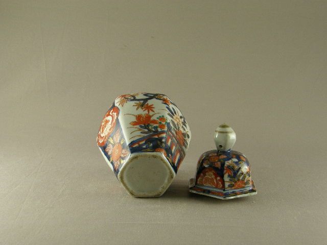 Small Japanese Imari Temple Jar Circa 1900