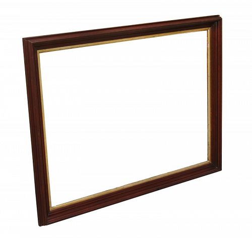 EXTRA LARGE Victorian Walnut Frame, c.1870 36" X 27 1/2" Overall