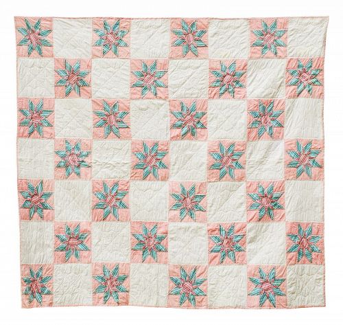 Vintage Quilt "ROSE ALBUM", 1950's-1960's