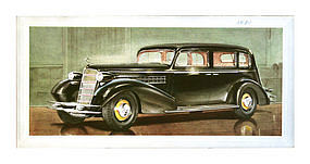 Cadillac Sales Folder, 1934 Sedan