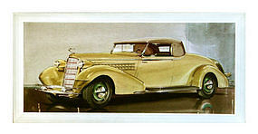 Cadillac Sales Folder, 1934 Convertible Coupe