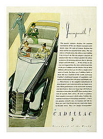 Original 1934 Cadillac Ad