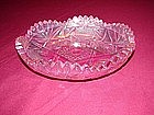 Anchor Hocking pressed pink glass candy bowl
