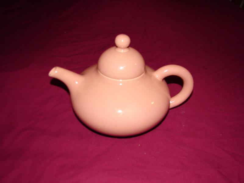Pink Fransican Teapot