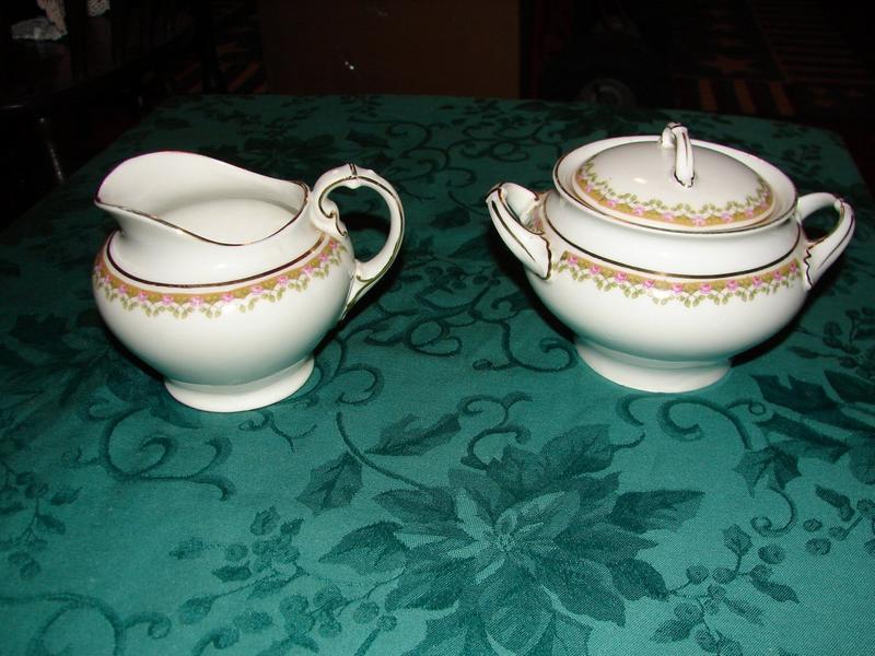 H &amp; C co. Selb Bavaria  Cream and Sugar set