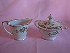 Mayfair china cream n sugar set