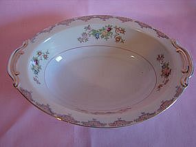 Mayfair china oval serving bowl