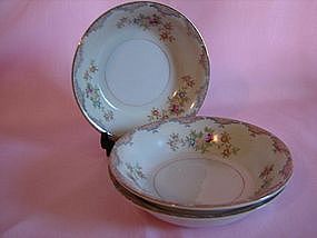 Mayfair china fruit n dessert bowls