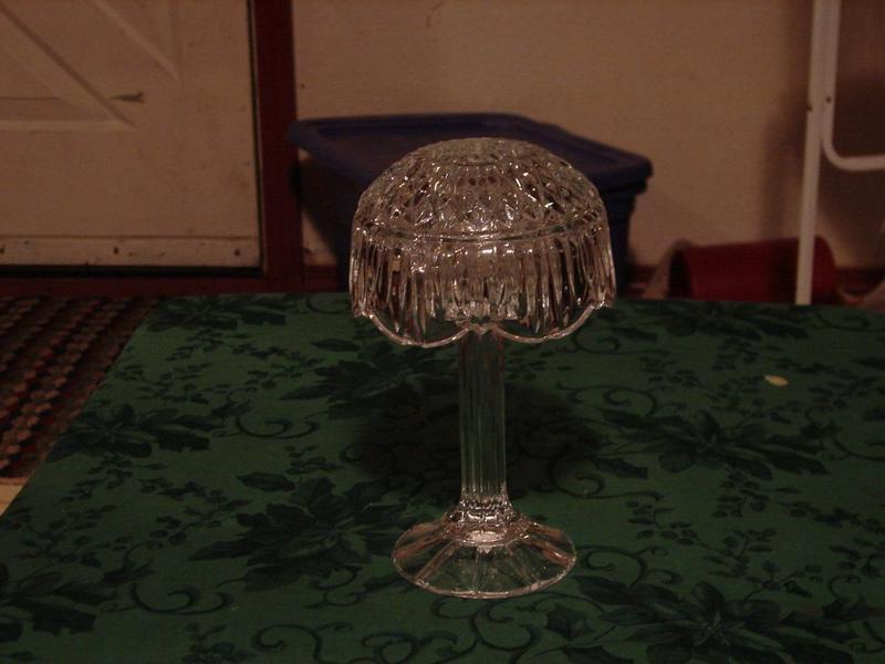 Shannon crystal candle lamp