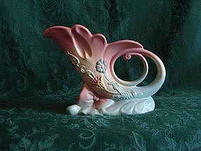 Hull bowknot cornucopia vase