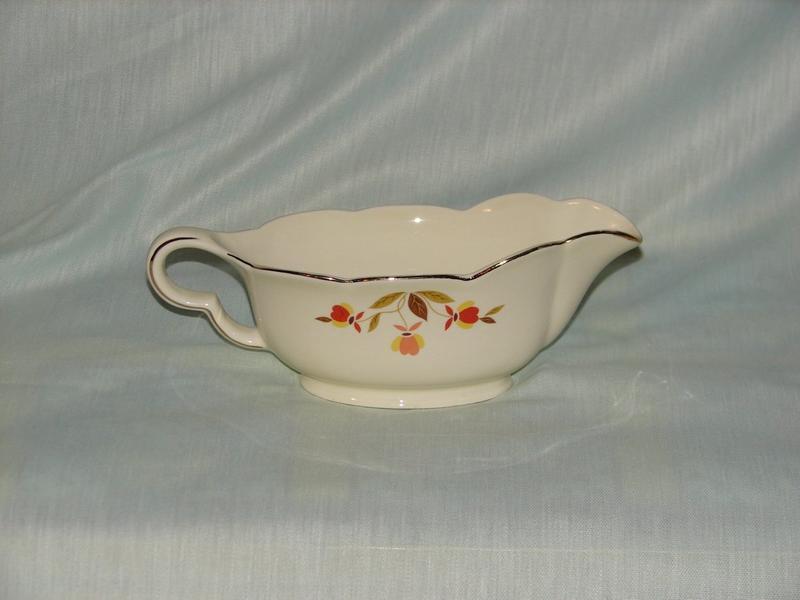 Hall Jewel Tea autumn Leaf Gravy Boat