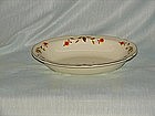 Hall Jewel Tea Autumn Leaf oval vegetable bowl