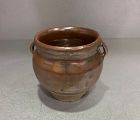 Chinese Ming Dynasty Persimmon Glaze Jar