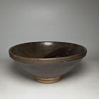 Chinese Song Dynasty Tea Dust Glaze Bowl