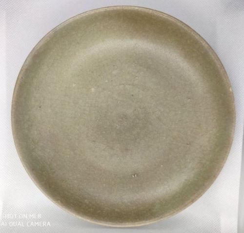 Chinese Song Dynasty Longquan Cekadon Plate