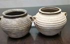 Pair of Chinese Han Dynasty Pottery Pots