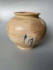 Chinese Tang Dynasty Snacai Glaze Jar