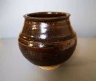 Chinese Southern Song Karamono Brown Glaze Tea Caddy