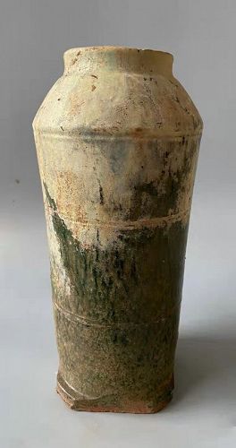 Chinese Han Dynasty Green Glaze Granary