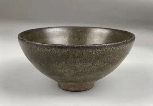 Chinese Southern Song Dynasty Jian Ware Tea Dust Glaze Tenmoku