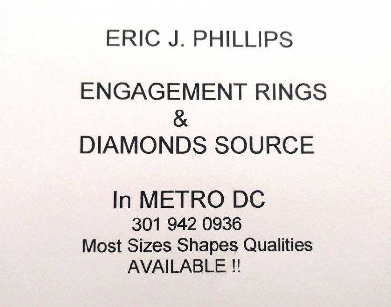 ANTIQUE 2 DIAMOND LAUVALIER 1.30 Carat &amp; .35 Carat OLD EURO DIAMONDS
