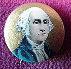 G. WASHINGTON PINBACK PIN {EXCEL COND. L@@K