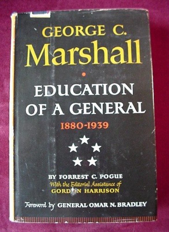 GEORGE C. MARSHALL EDUCATION OF{POGUE '63 1st