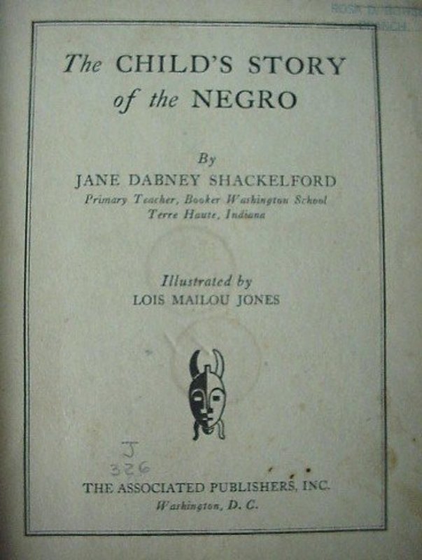 STORY OF THE NEGRO{'38 Shackelford BLACK MEM