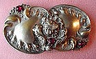 ANTIQUE BUCKLE ANGEL or CHERUB on the FRONT