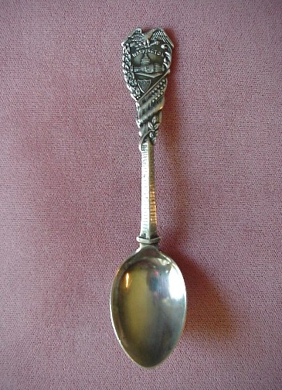 STERLING Washington D.C. SOUVENIR Spoon