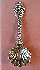 800 SILVER SUGAR SIFTER {Figural wGilded Bowl