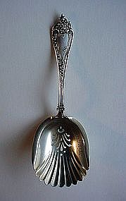 ANTIQUE STERLING BON BON SPOON BOWL ENGRAVED.. VIRGINIA