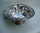 BEAUTIFUL ART NOUVEAU STERLING COMPOTE