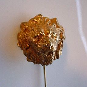 MIRIAM HASKELL LION STICKPIN