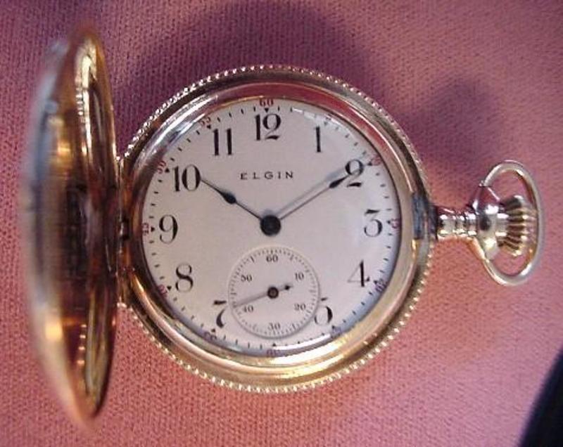 Multi~Color Case {Ladies GF ELGIN POCKETWATCH