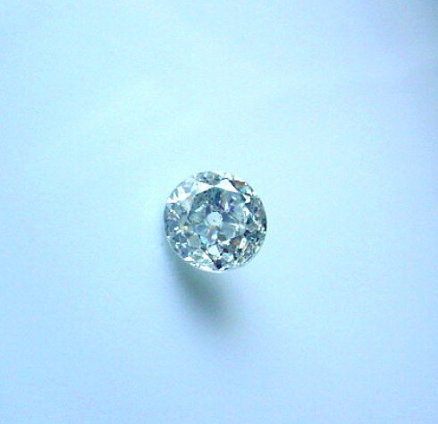 2.53 EUROPEAN CUT DIAMOND HI COLOR I2 CLARITY