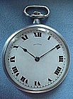 Swiss PLATINUM 19J POCKET WATCH {HAAS NEVEUX