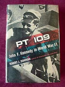 PT 109 JFK in WWII { R.L.  DONOVAN 1961 1st