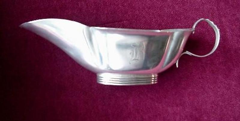 Antique Sterling SAUCE BOAT by GORHAM