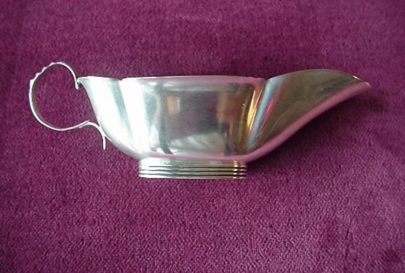 Antique Sterling SAUCE BOAT by GORHAM