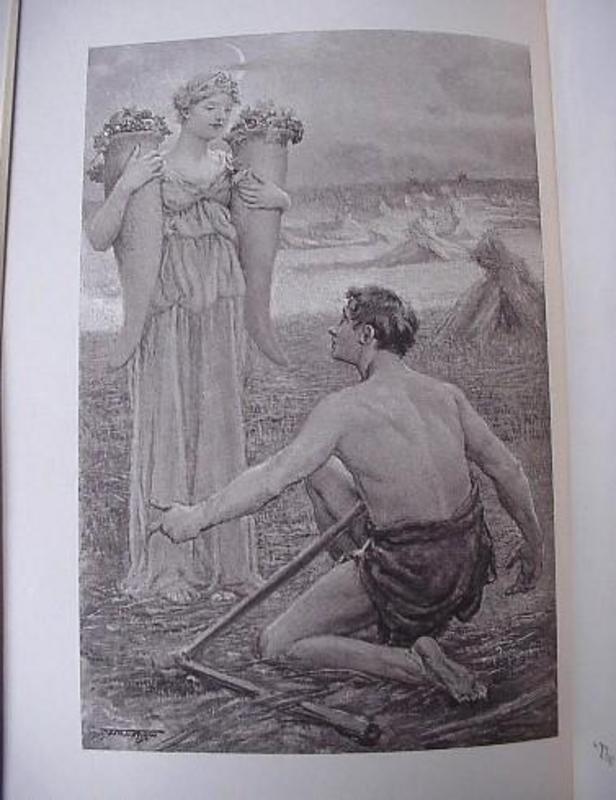 ART NOUVEAU BOOK...IN ARCADY {H.W.MABIE 1903