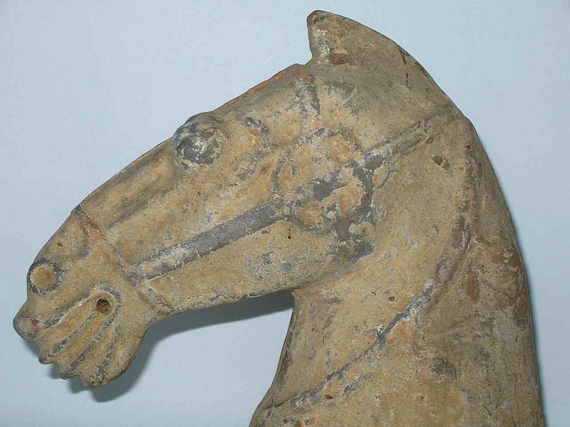 Han Dynasty - Funerary Pottery Horse Head
