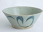 Ming Dynasty - Blue Rice Bowl from Sunken Ship