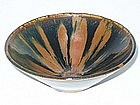 Song Dynasty - Henan Splashed Russet Brown Bowl